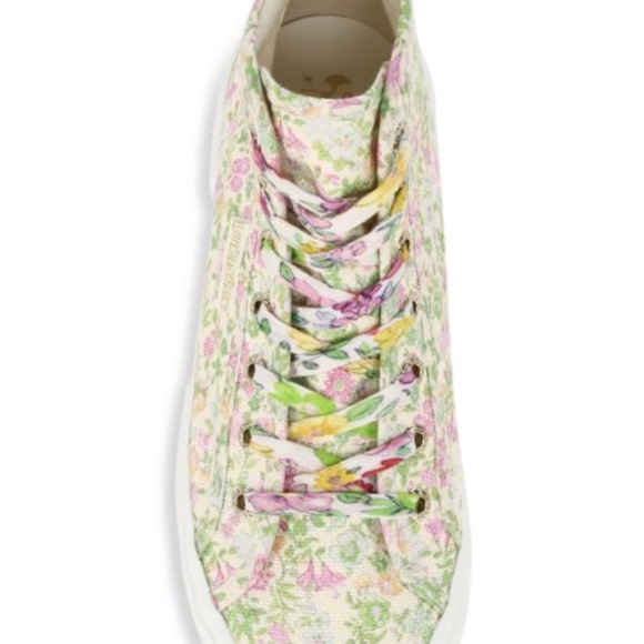 Superga x LoveShackFancy Flowers High-Top Sneakers - Picture 9 of 9